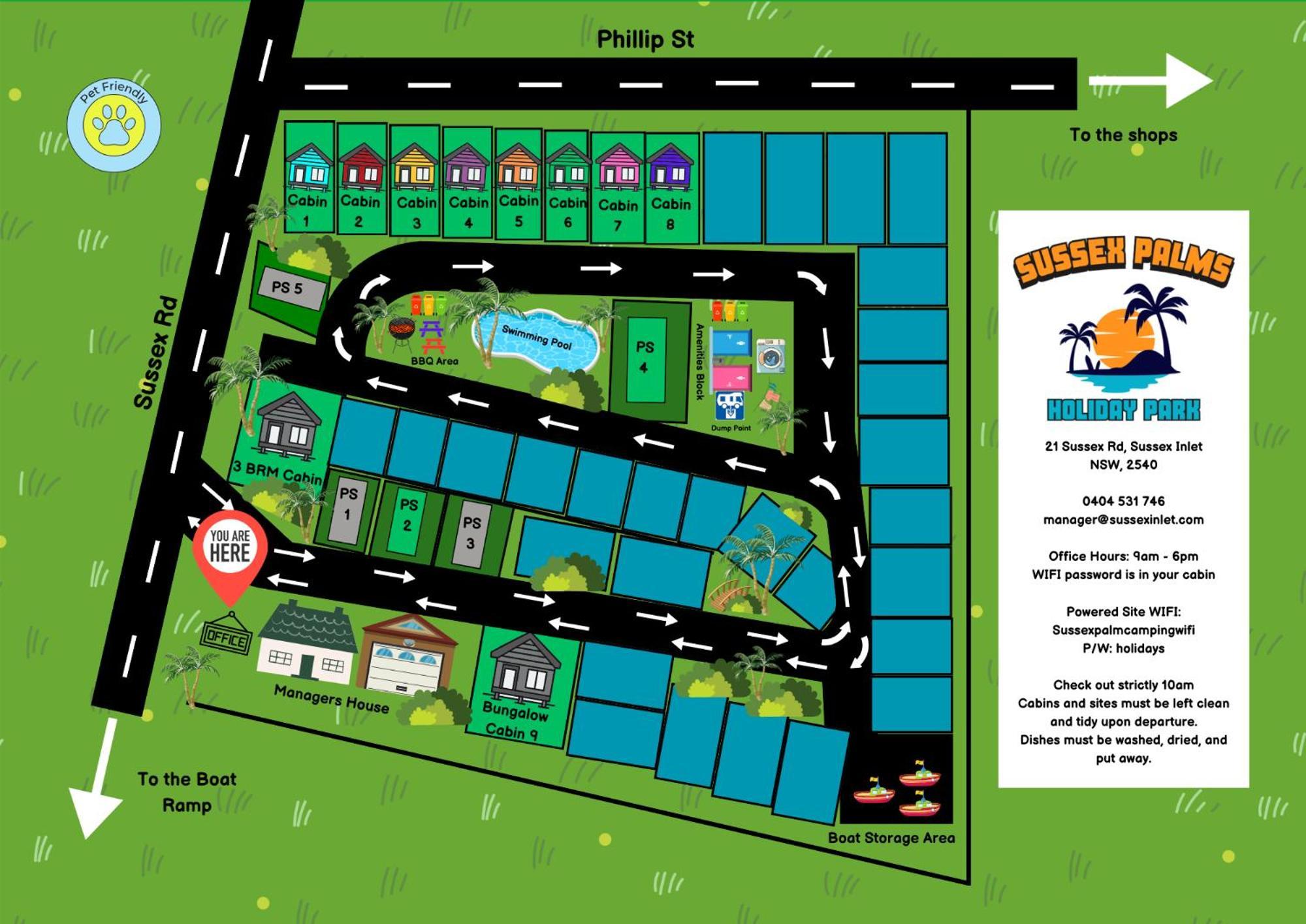 Sussex Palms Holiday Park 苏塞克斯入口 外观 照片